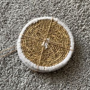 Bloomingville Coasters woven seagrass